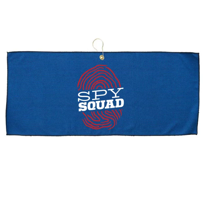 Spy Squad Investigator Private Detective Investigation Gift Large Microfiber Waffle Golf Towel