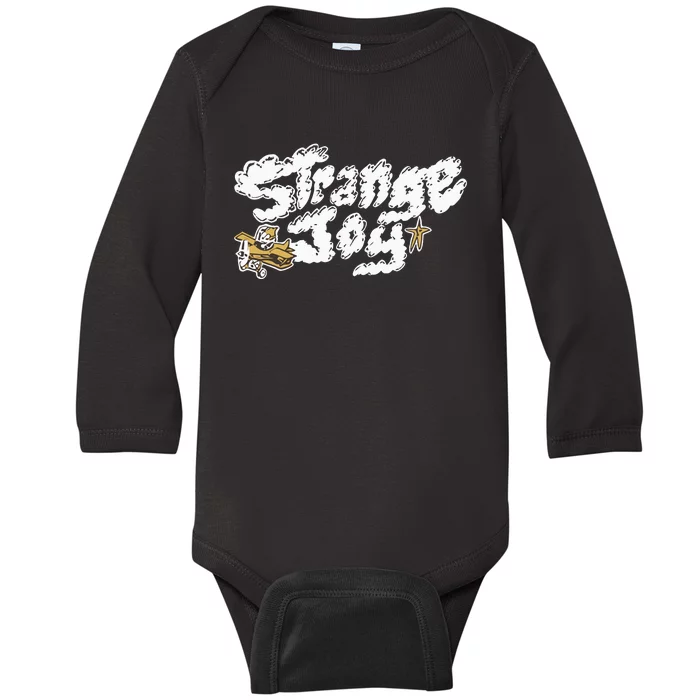 Sundaydrive Strange Joy Plane Baby Long Sleeve Bodysuit