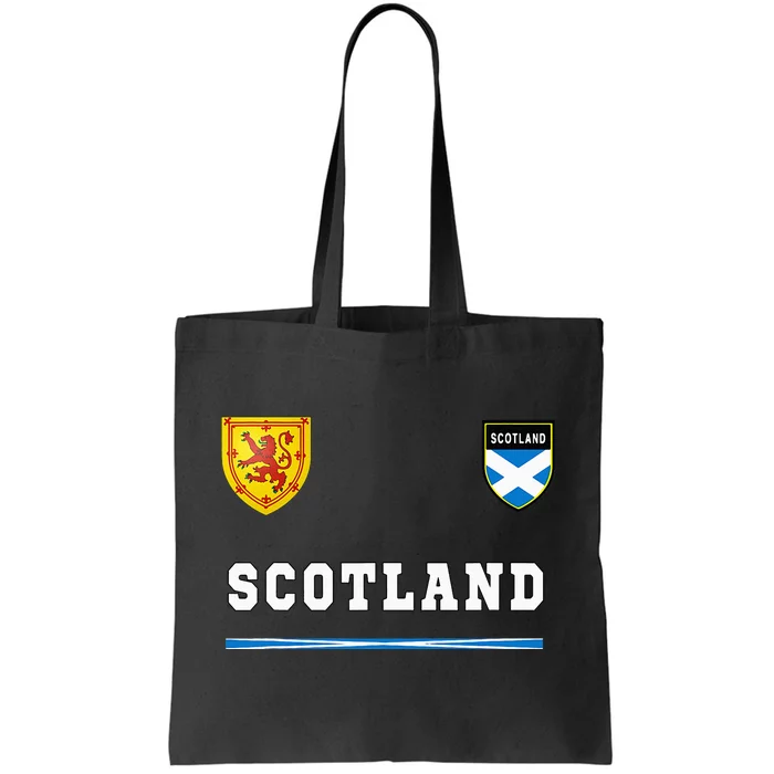 Scotland Sportssoccer Jersey Flag Football Tote Bag