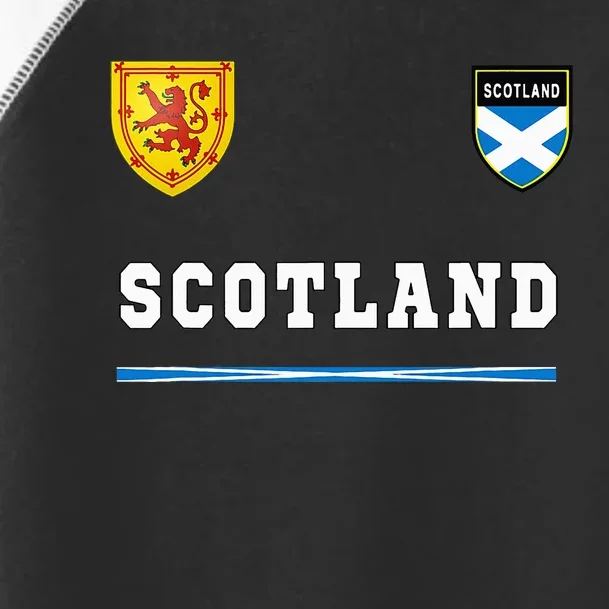 Scotland Sportssoccer Jersey Flag Football Toddler Fine Jersey T-Shirt