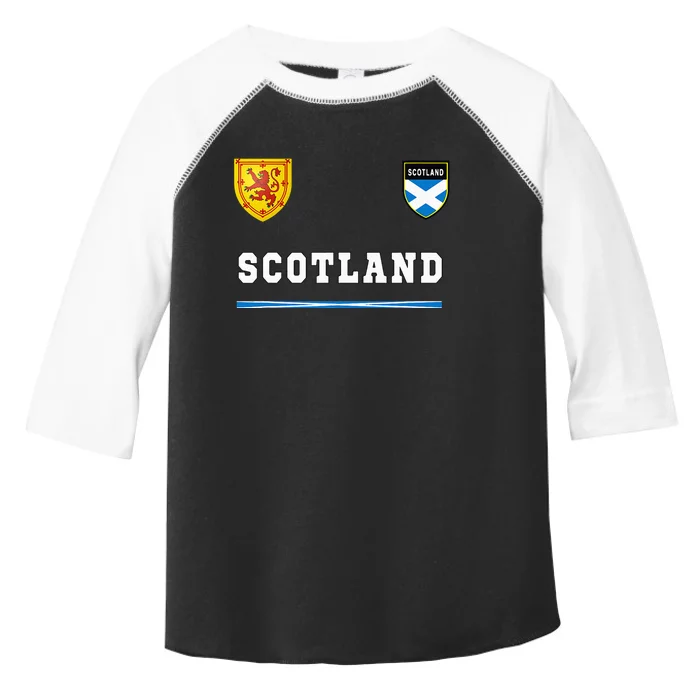 Scotland Sportssoccer Jersey Flag Football Toddler Fine Jersey T-Shirt