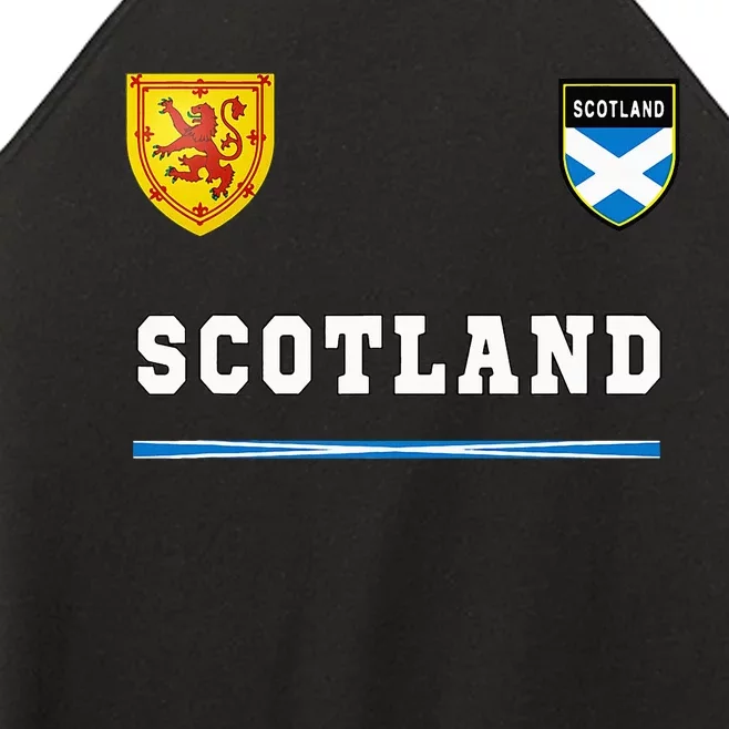 Scotland Sportssoccer Jersey Flag Football Women’s Perfect Tri Rocker Tank