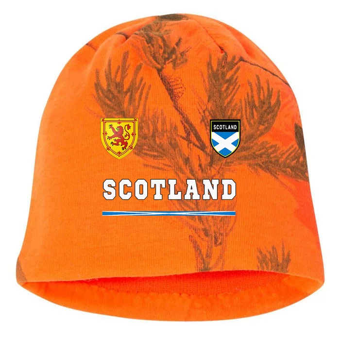 Scotland Sportssoccer Jersey Flag Football Kati - Camo Knit Beanie