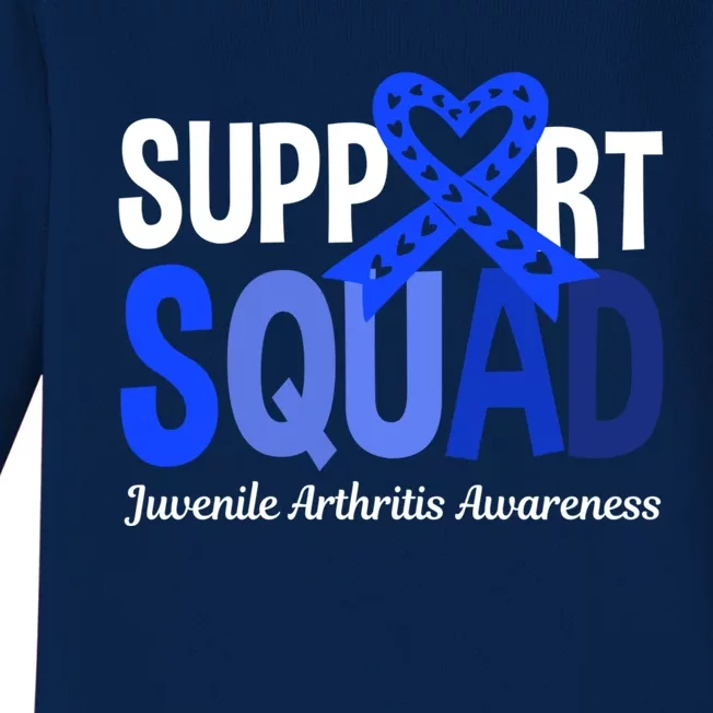 Support Squad Juvenile Arthritis Awareness Wear Meaningful Gift Baby Long Sleeve Bodysuit