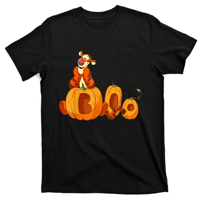 Scary Spooky Jack O Lantern Face Pumpkin Men Boys Halloween T-Shirt