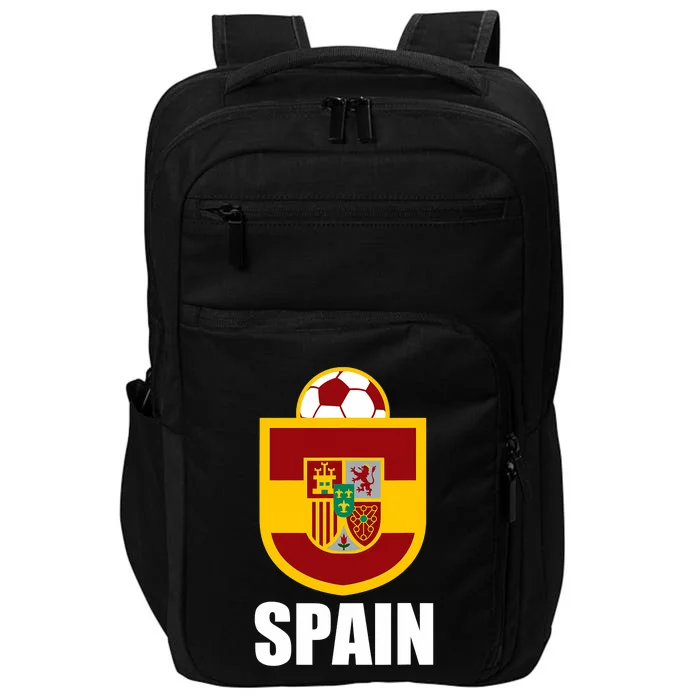 Spain Soccer Jersey Spain Football Fans Impact Tech Backpack