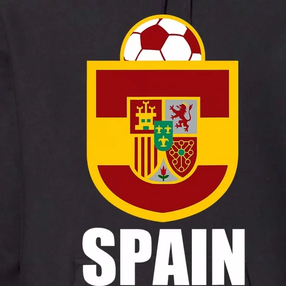 Spain Soccer Jersey Spain Football Fans Premium Hoodie