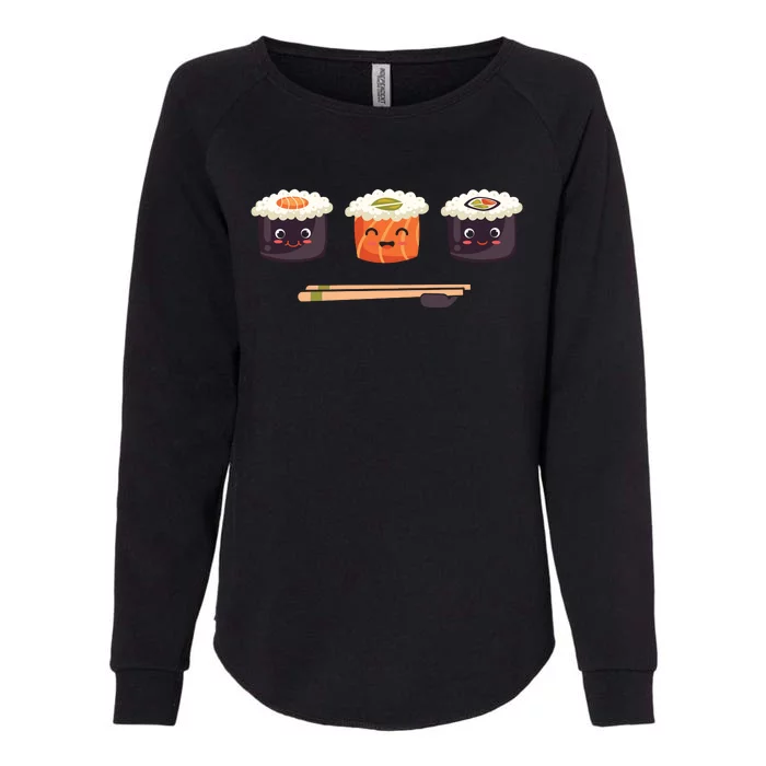 Sushi Set Japanese Sushi Graphic Plus Size Shirt For Girl Boy Unisex Womens California Wash Sweatshirt