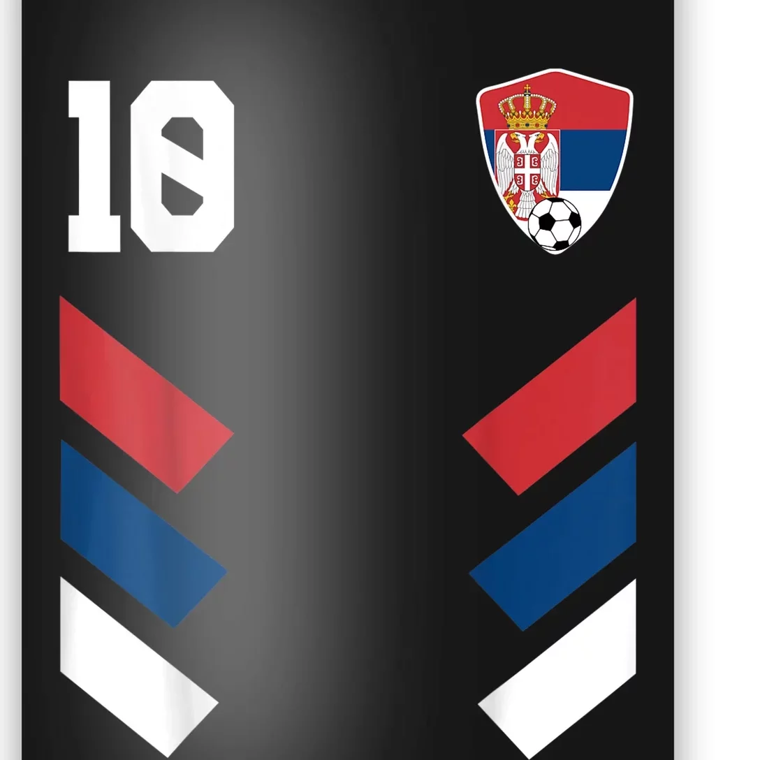 Serbia Soccer Jersey Serbian Football Shirt Flag Poster