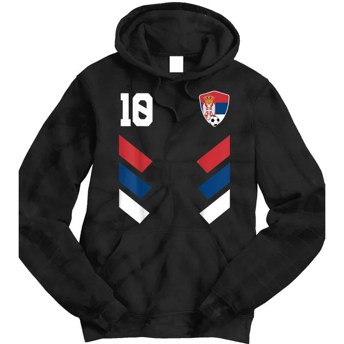 Serbia Soccer Jersey Serbian Football Shirt Flag Tie Dye Hoodie