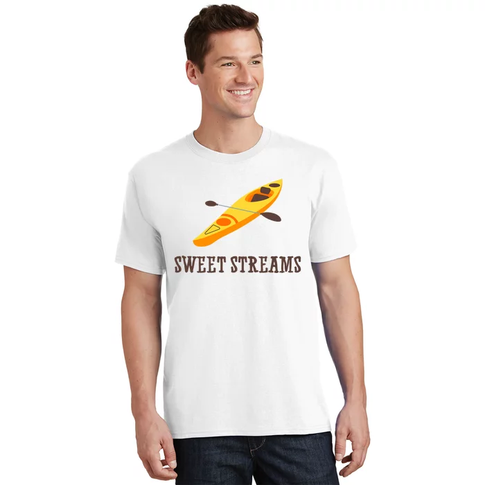 Sweet Streams Kayak Canoeing Boat T-Shirt