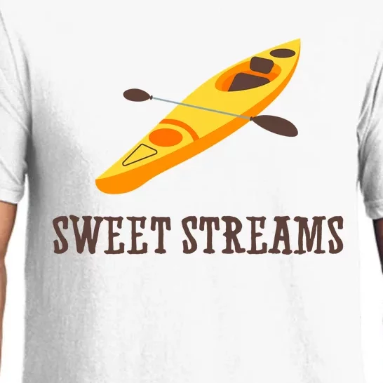 Sweet Streams Kayak Canoeing Boat Pajama Set