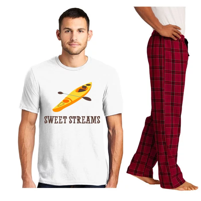 Sweet Streams Kayak Canoeing Boat Pajama Set