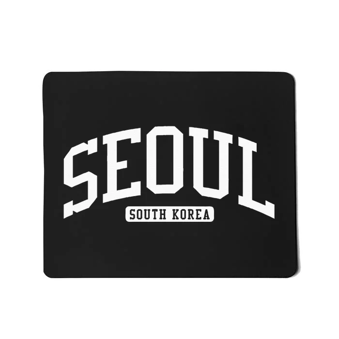 Seoul South Korea College Mousepad