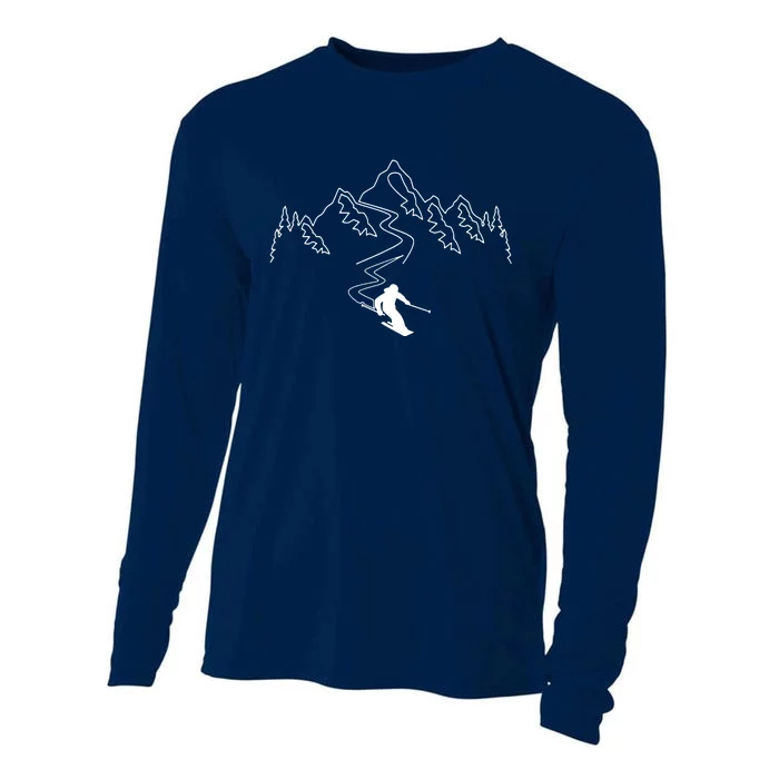 Skiing Cooling Performance Long Sleeve Crew