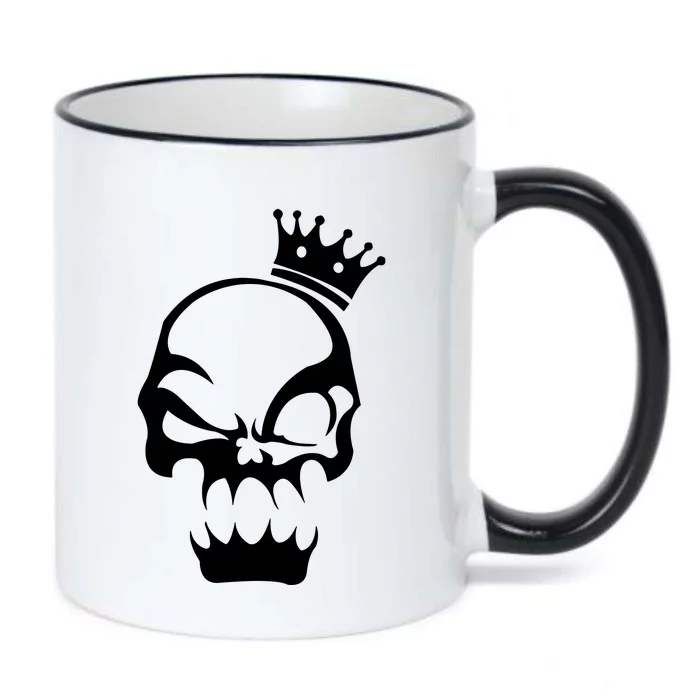 Skull Black Color Changing Mug