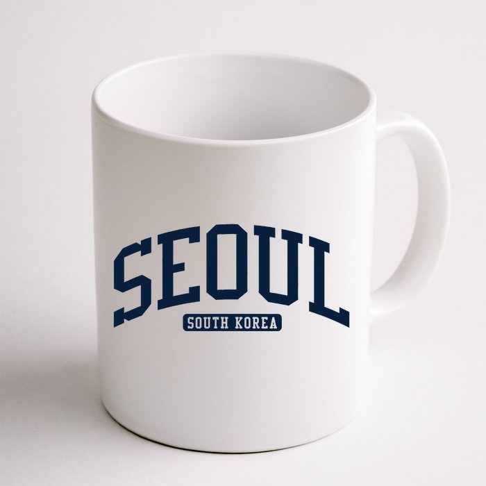 Seoul South Korea College University Style Front & Back Coffee Mug