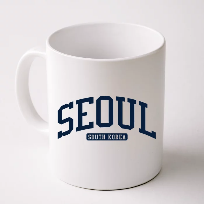 Seoul South Korea College University Style Front & Back Coffee Mug