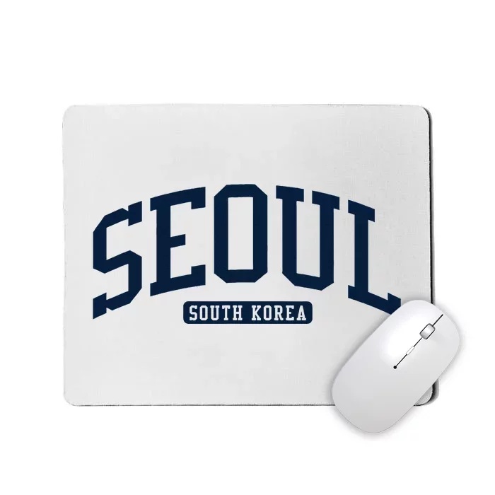 Seoul South Korea College University Style Mousepad