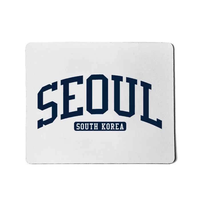 Seoul South Korea College University Style Mousepad