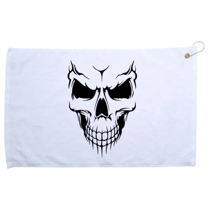 Skull Grommeted Golf Towel