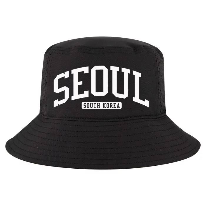 Seoul South Korea College Cool Comfort Performance Bucket Hat