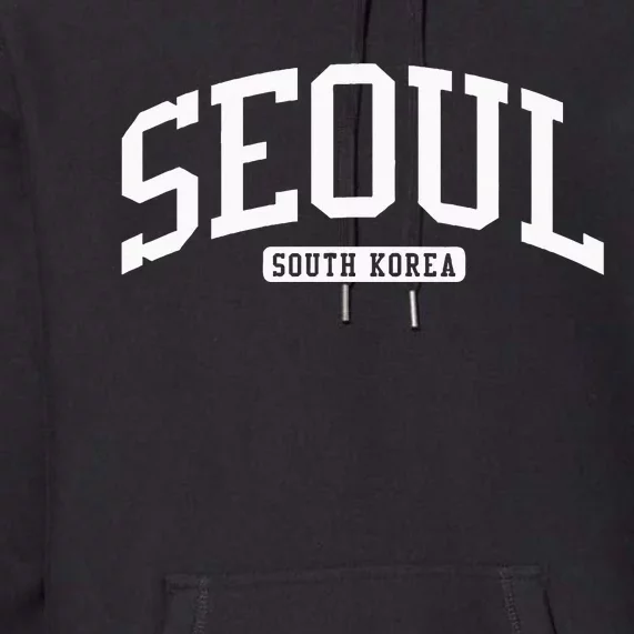 Seoul South Korea College Premium Hoodie