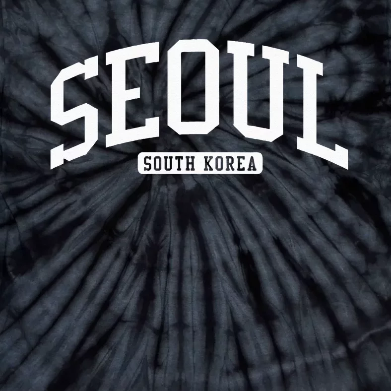 Seoul South Korea College Tie-Dye T-Shirt