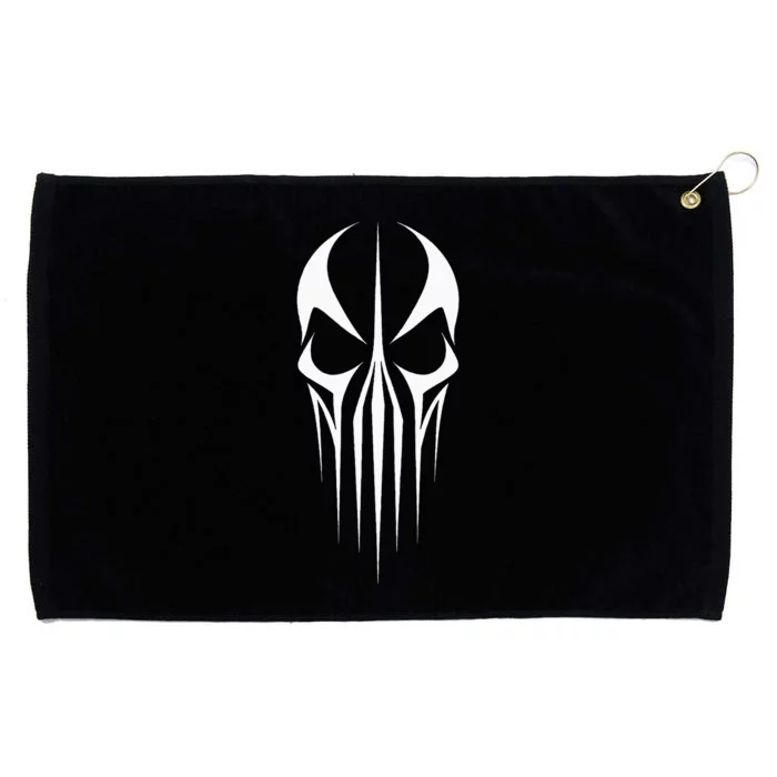 Skull Grommeted Golf Towel