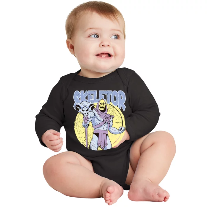 Skeletor Baby Long Sleeve Bodysuit