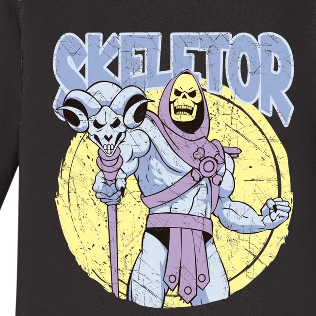 Skeletor Baby Long Sleeve Bodysuit