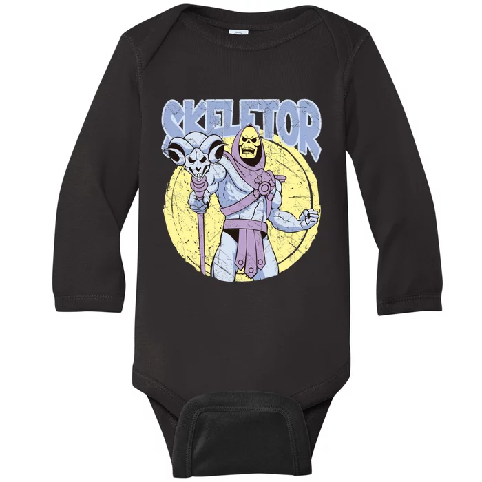 Skeletor Baby Long Sleeve Bodysuit