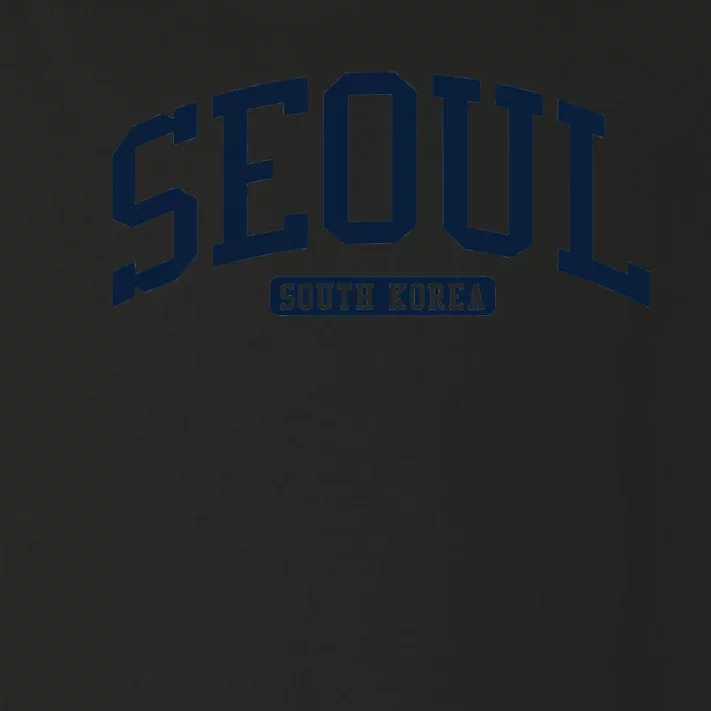 Seoul South Korea College University Style Sweatshirt Toddler Long Sleeve Shirt