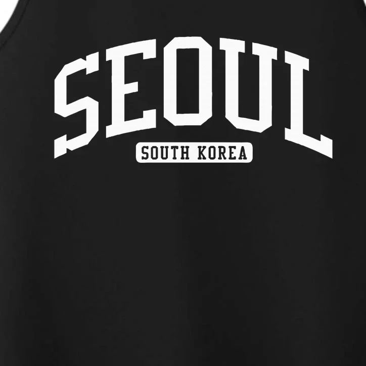 Seoul South Korea College University Style Performance Tank