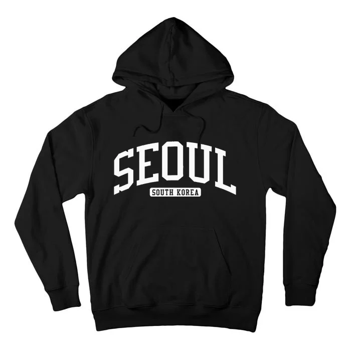 Seoul South Korea College University Style Tall Hoodie