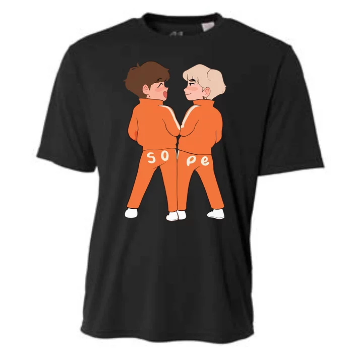 Sope Ship Kpop Cooling Performance Crew T-Shirt