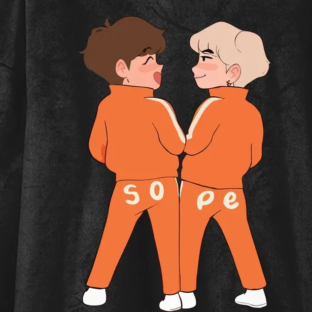 Sope Ship Kpop Hooded Wearable Blanket