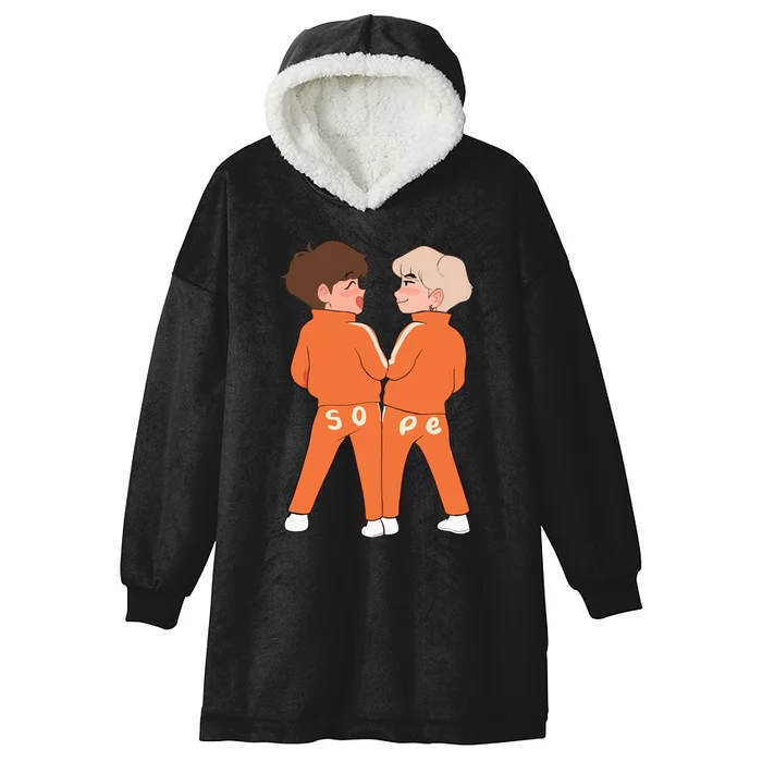 Sope Ship Kpop Hooded Wearable Blanket