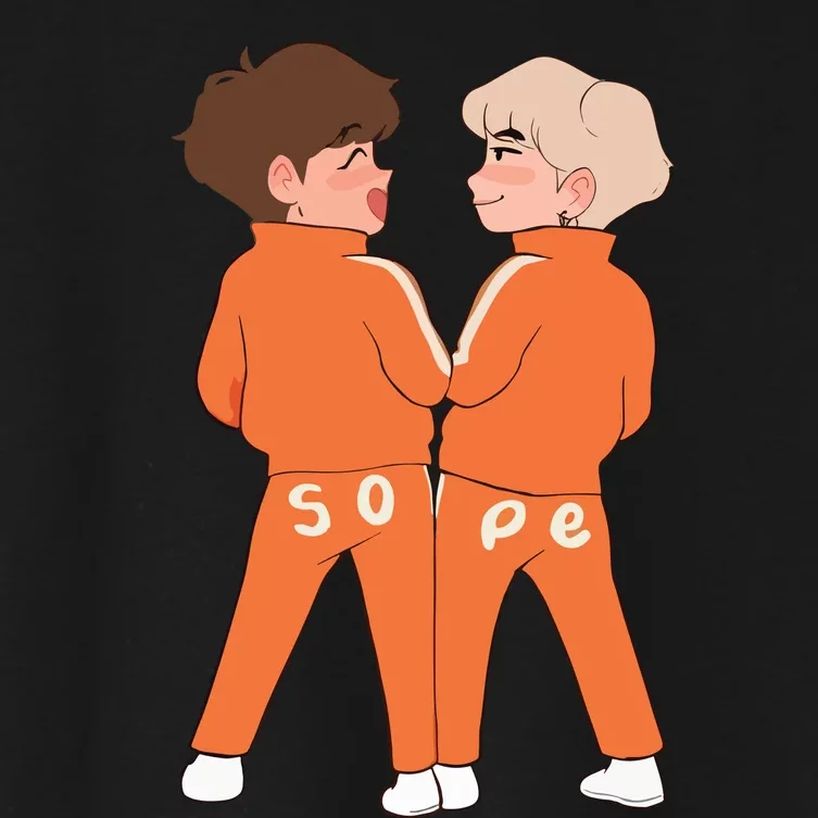 Sope Ship Kpop Women's Crop Top Tee