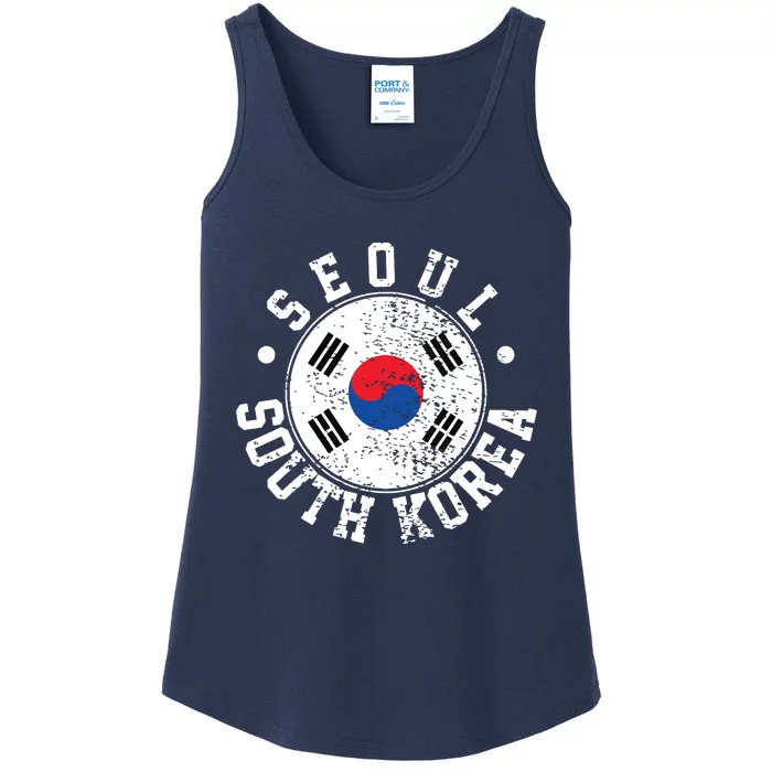 Seoul South Korea Ladies Essential Tank