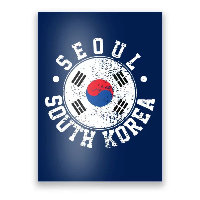 Seoul South Korea Poster