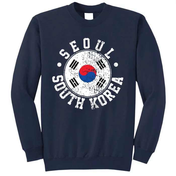 Seoul South Korea Tall Sweatshirt