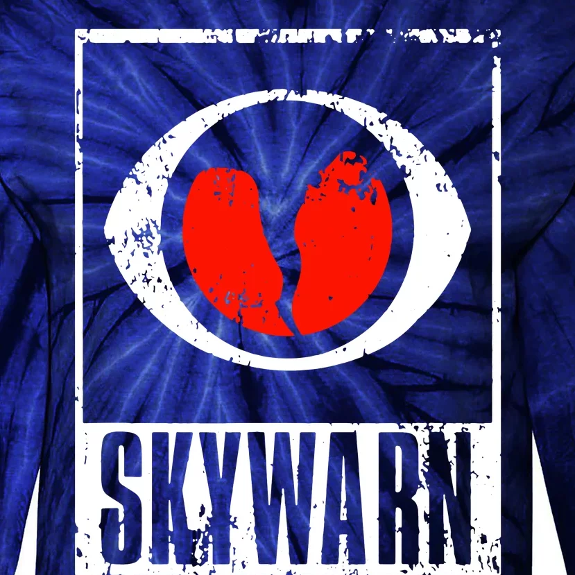 Skywarn Tie-Dye Long Sleeve Shirt