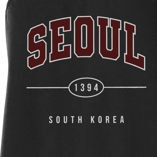 Seoul South Korea Women's Racerback Tank