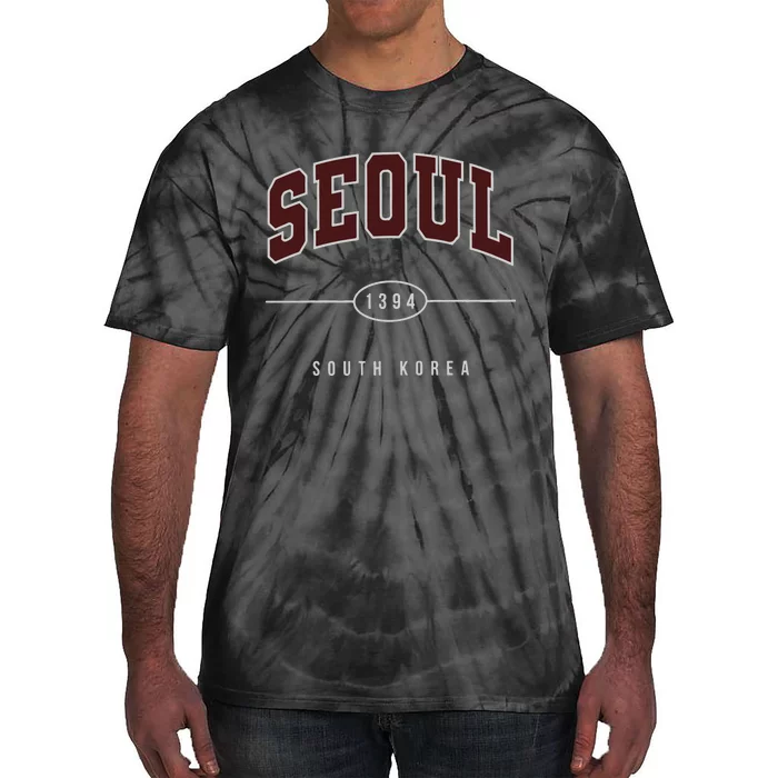 Seoul South Korea Tie-Dye T-Shirt