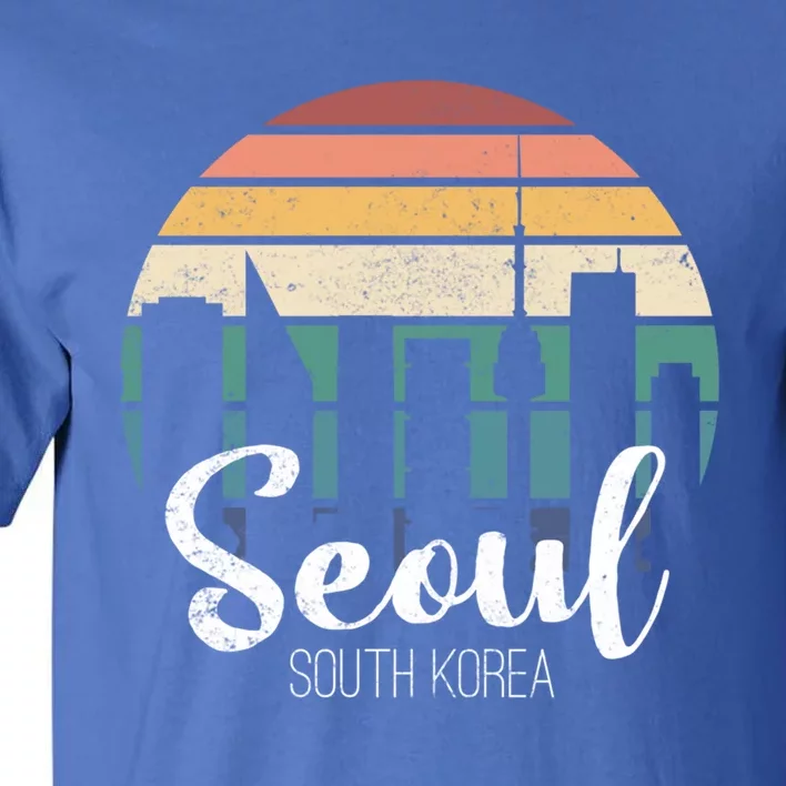 Seoul South Korea Skyline Tourism Gift Tall T-Shirt