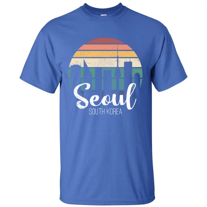 Seoul South Korea Skyline Tourism Gift Tall T-Shirt