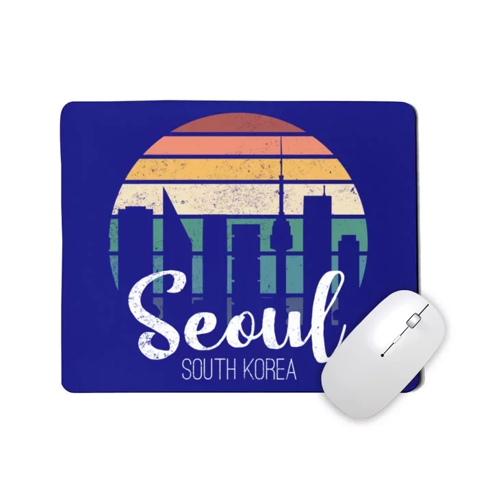 Seoul South Korea Skyline Tourism Gift Mousepad