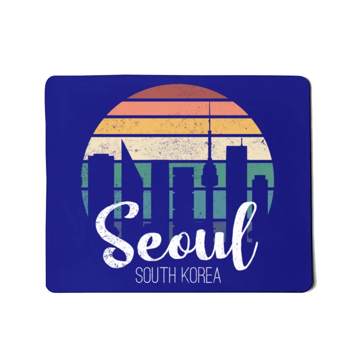 Seoul South Korea Skyline Tourism Gift Mousepad