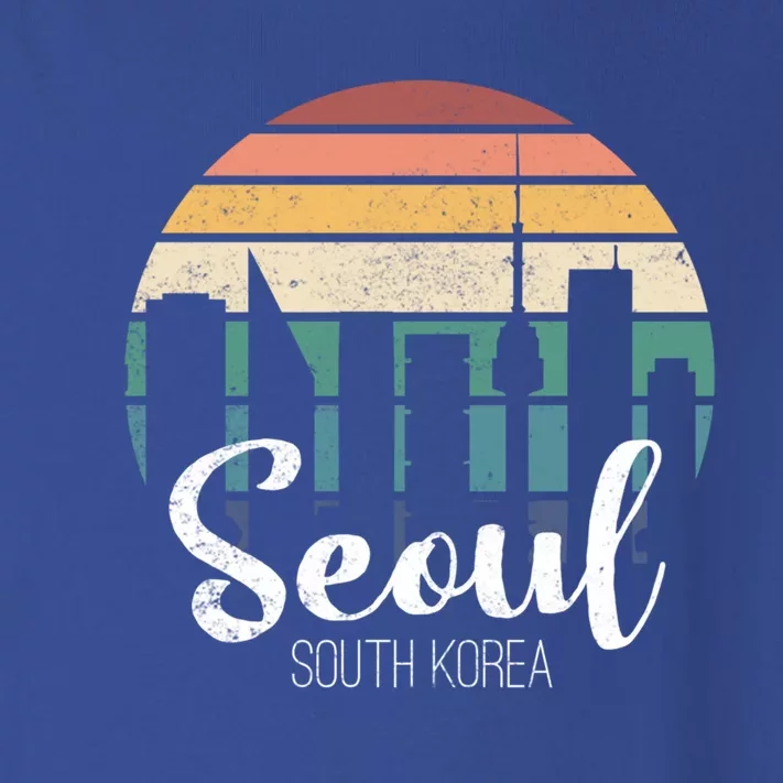 Seoul South Korea Skyline Tourism Gift Toddler Long Sleeve Shirt